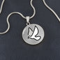 Dove Moji Silver Necklace