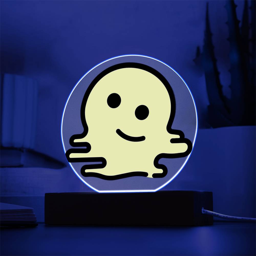 Melting Face Moji Pop Art Plaques - Emoji.Express (LED Available)