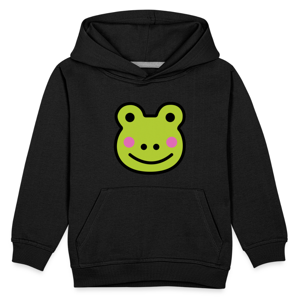 Customizable Sachi-chan Emoji Expression Character Moji Kids‘ Premium Hoodie - Emoji.Express - black