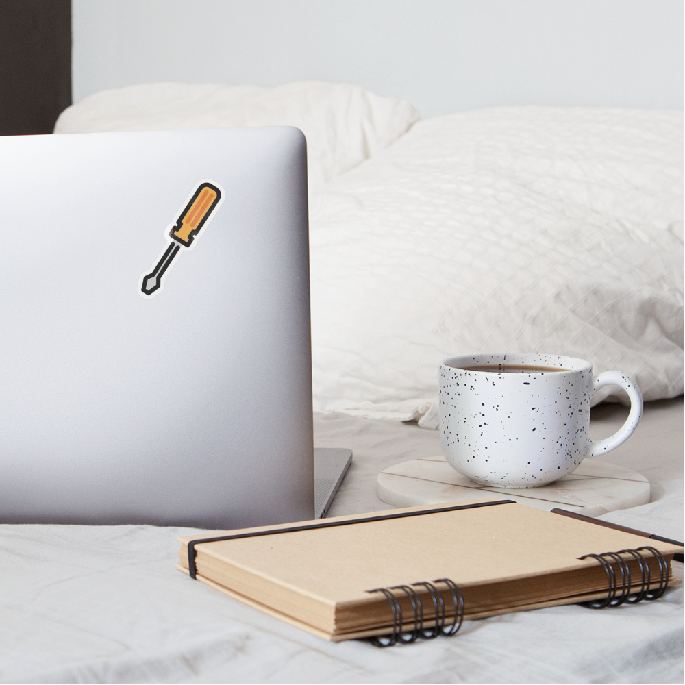 Screwdriver Moji Sticker - Emoji.Express - white glossy