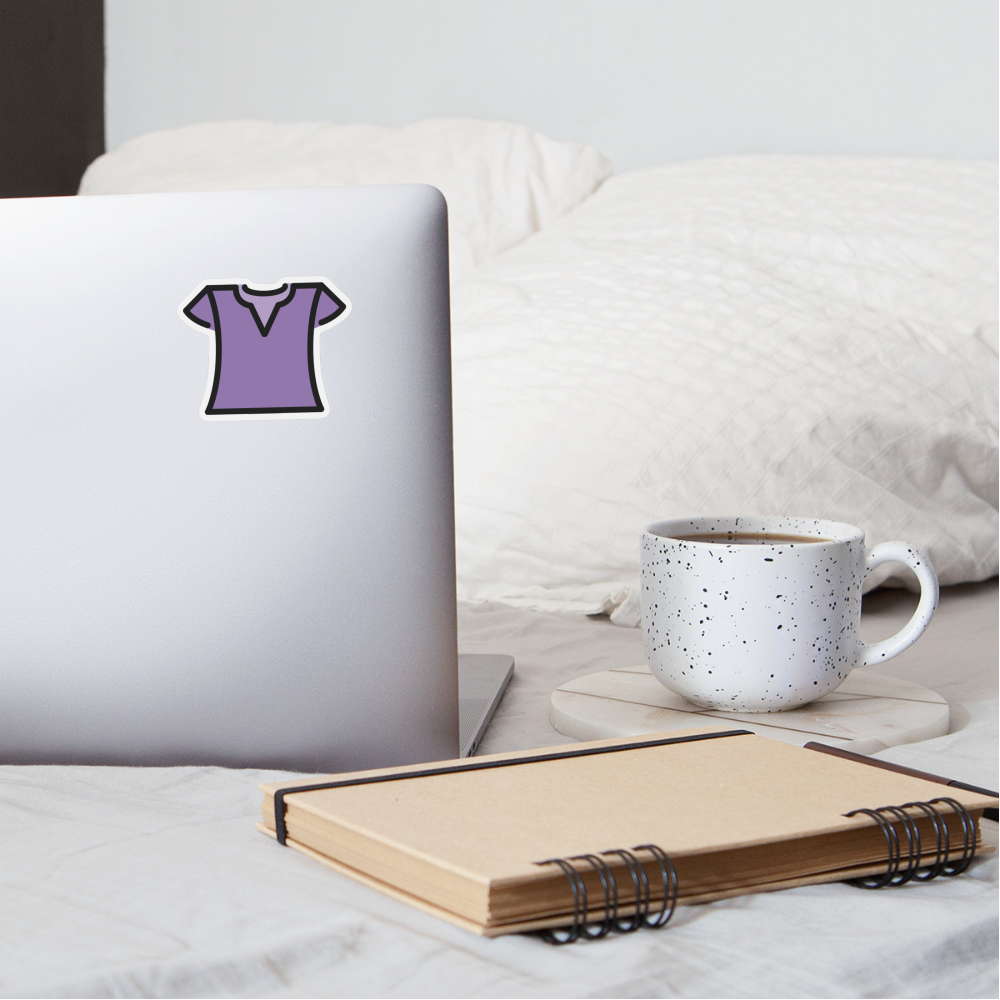 Woman's Clothes Moji Sticker - Emoji.Express - white matte
