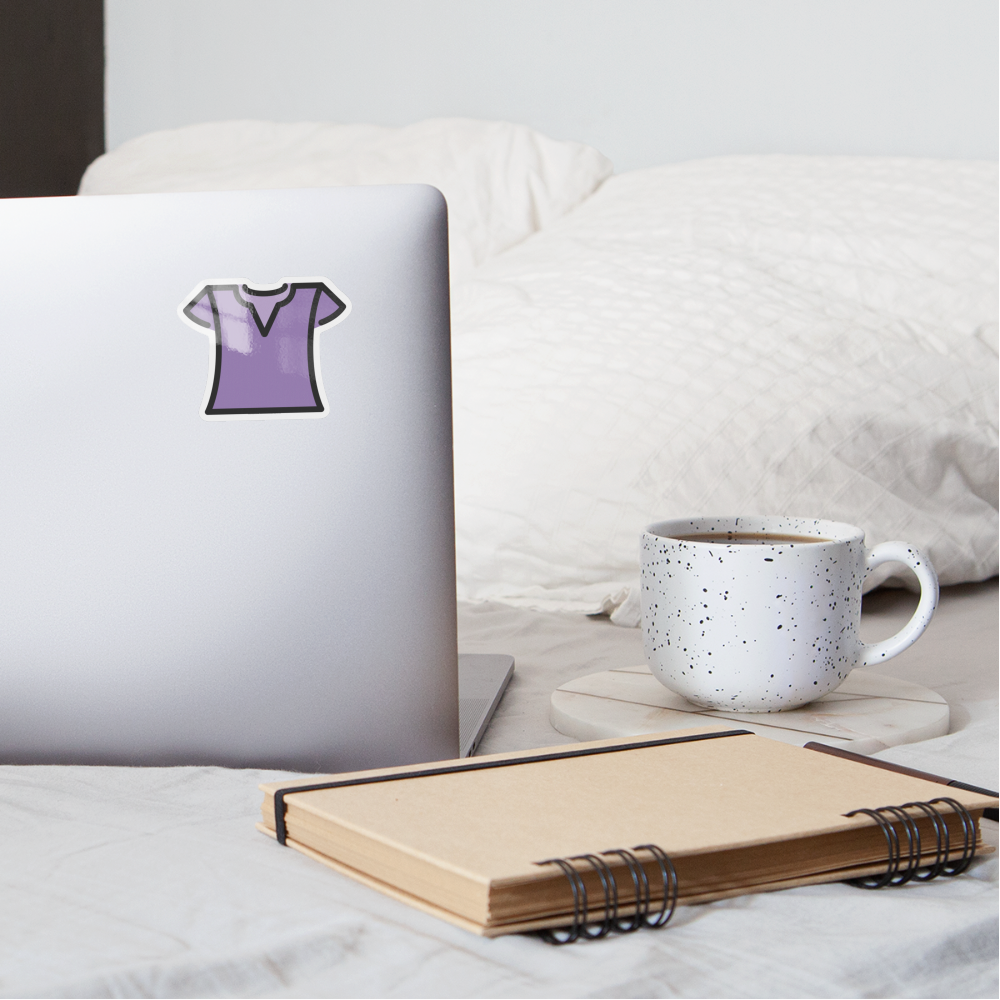 Woman's Clothes Moji Sticker - Emoji.Express - white glossy