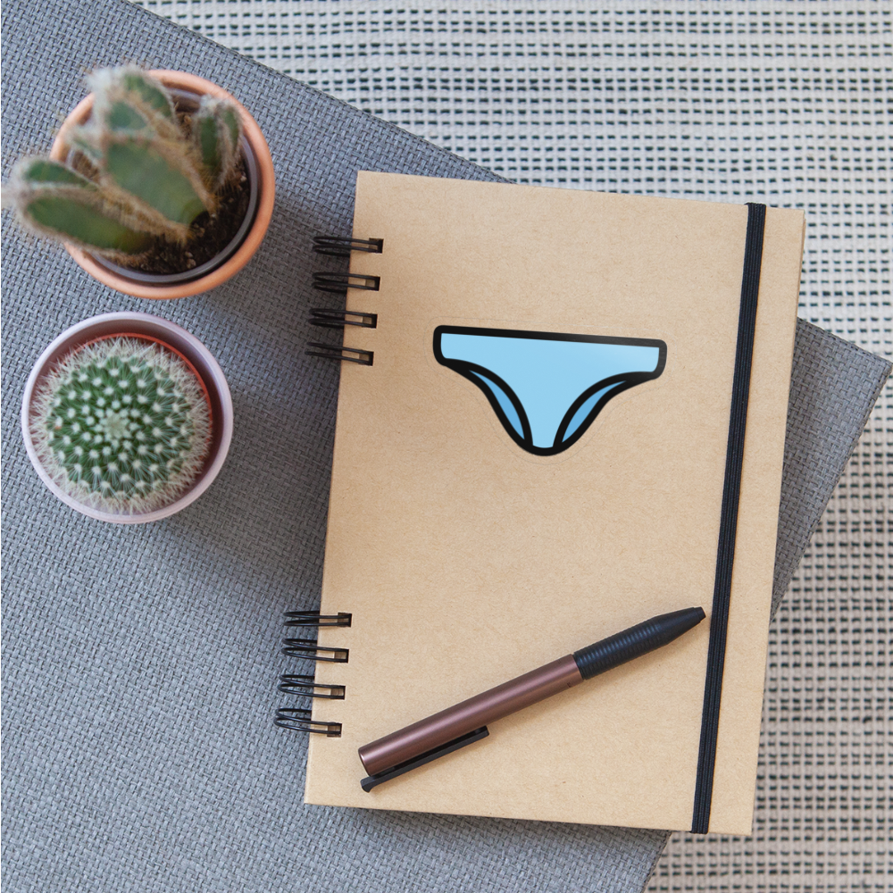 Briefs Moji Sticker - Emoji.Express - transparent glossy