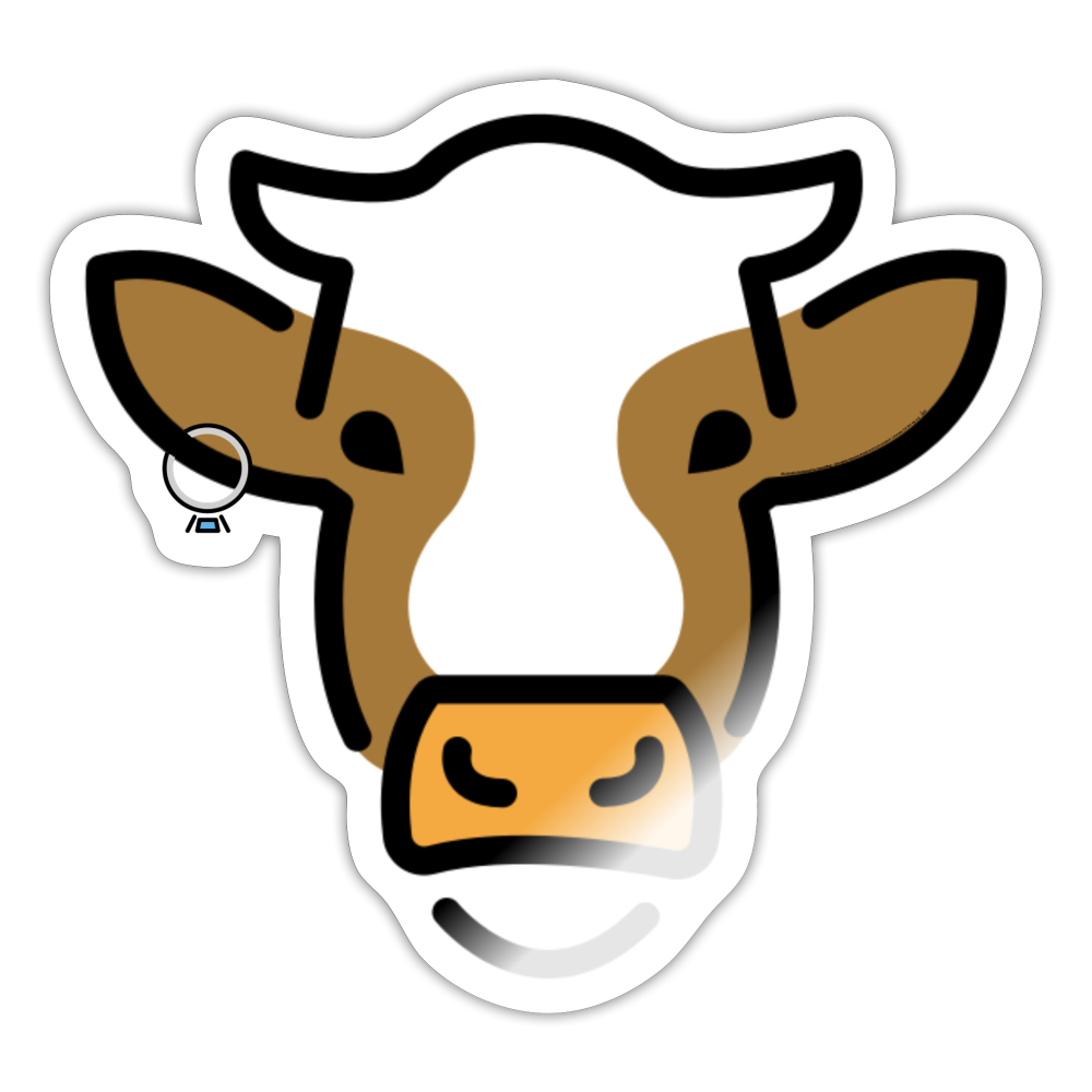 Emoji Expression: Willow Wish Moji Character - Emoji.Express - white glossy