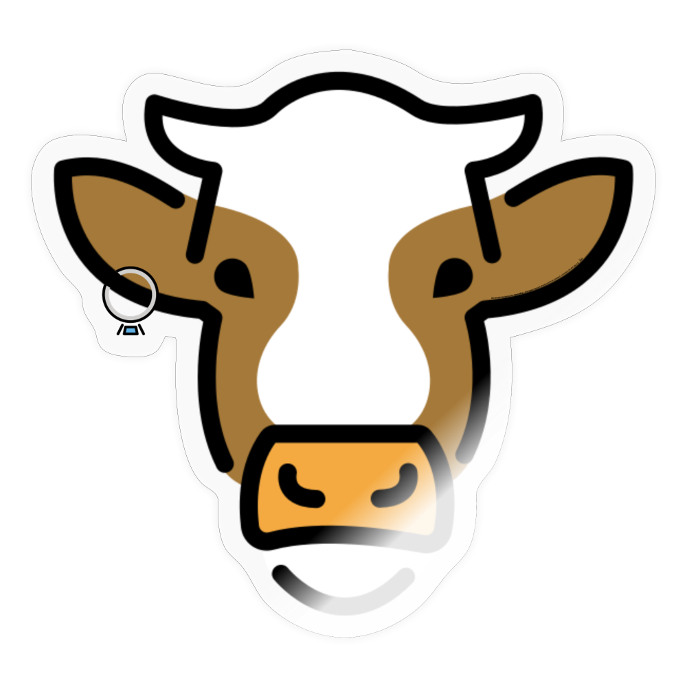 Emoji Expression: Willow Wish Moji Character - Emoji.Express - transparent glossy