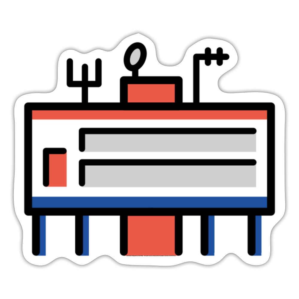 Polar Research Station Moji Sticker - Emoji.Express - white matte