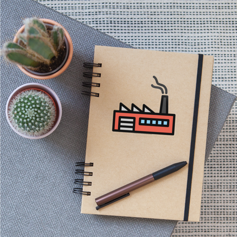 Factory Moji Sticker - Emoji.Express - transparent glossy