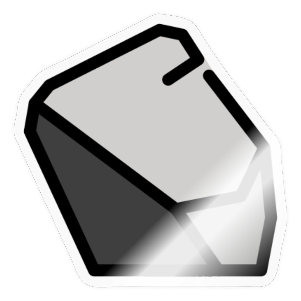 Rock Moji Sticker - Emoji.Express - transparent glossy