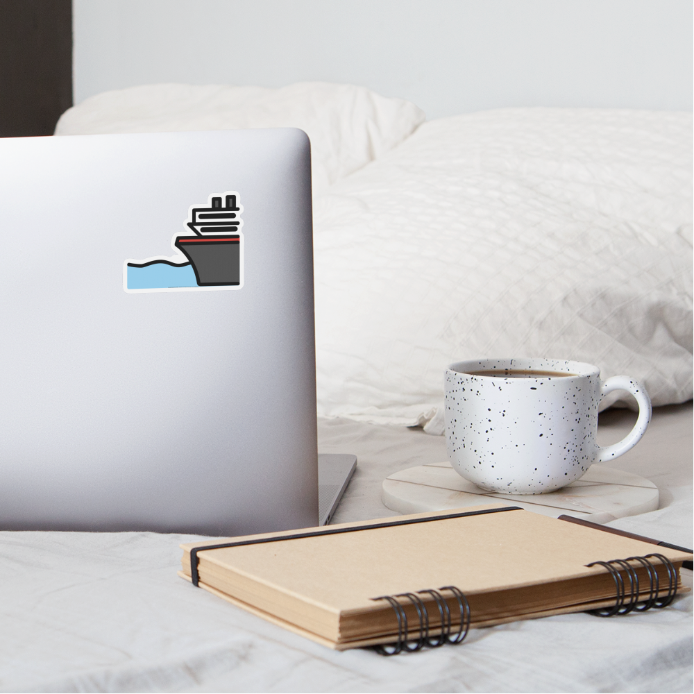 Ferry Moji Sticker - Emoji.Express - white matte