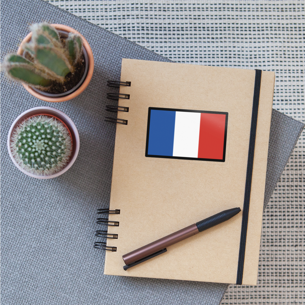 Flag: Clipperton Island Moji Sticker - Emoji.Express - transparent glossy