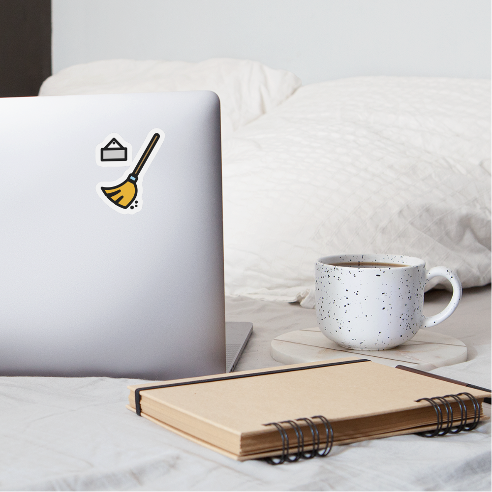 Kehrwoche Moji Sticker - Emoji.Express - white matte