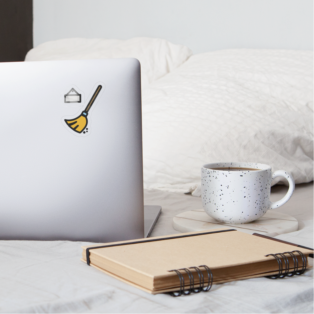 Kehrwoche Moji Sticker - Emoji.Express - transparent glossy