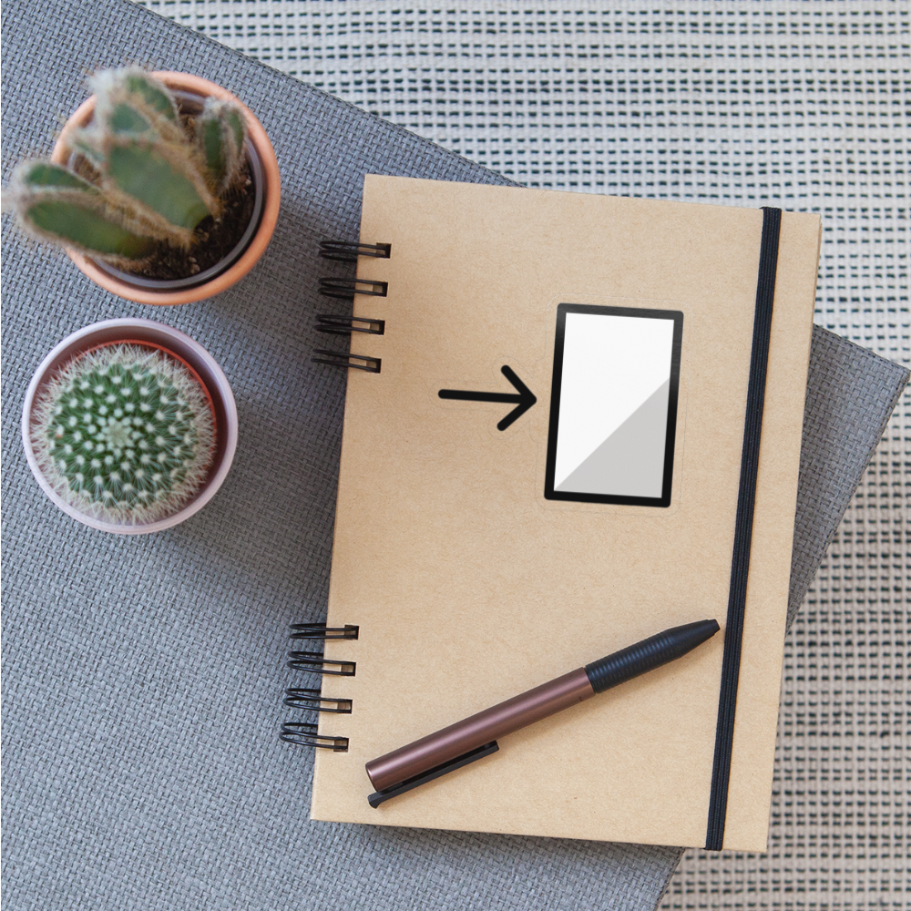 Inbox Moji Sticker - Emoji.Express - transparent glossy