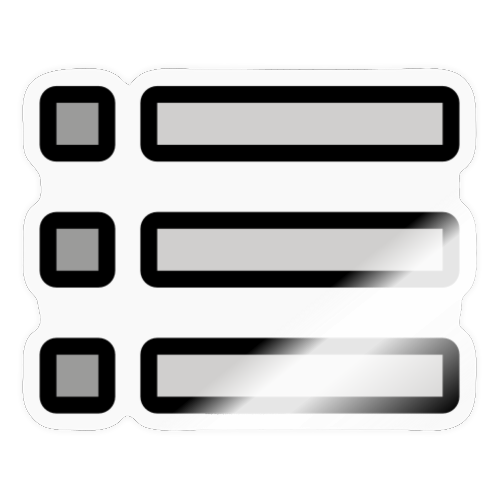 Overview Moji Sticker - Emoji.Express - transparent glossy