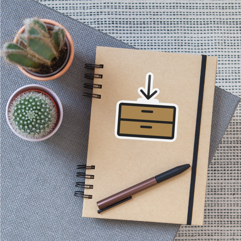 Archive Moji Sticker - Emoji.Express - white matte