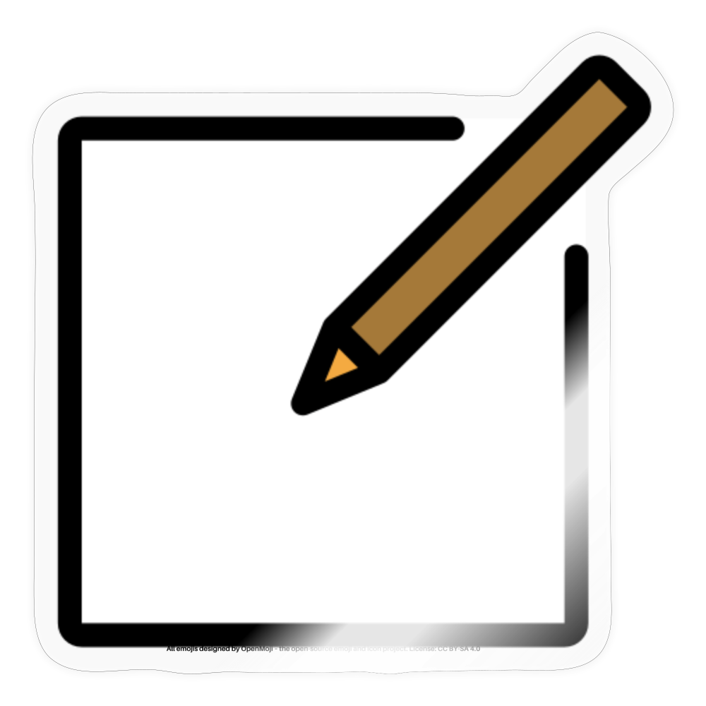 Edit Moji Sticker - Emoji.Express - transparent glossy
