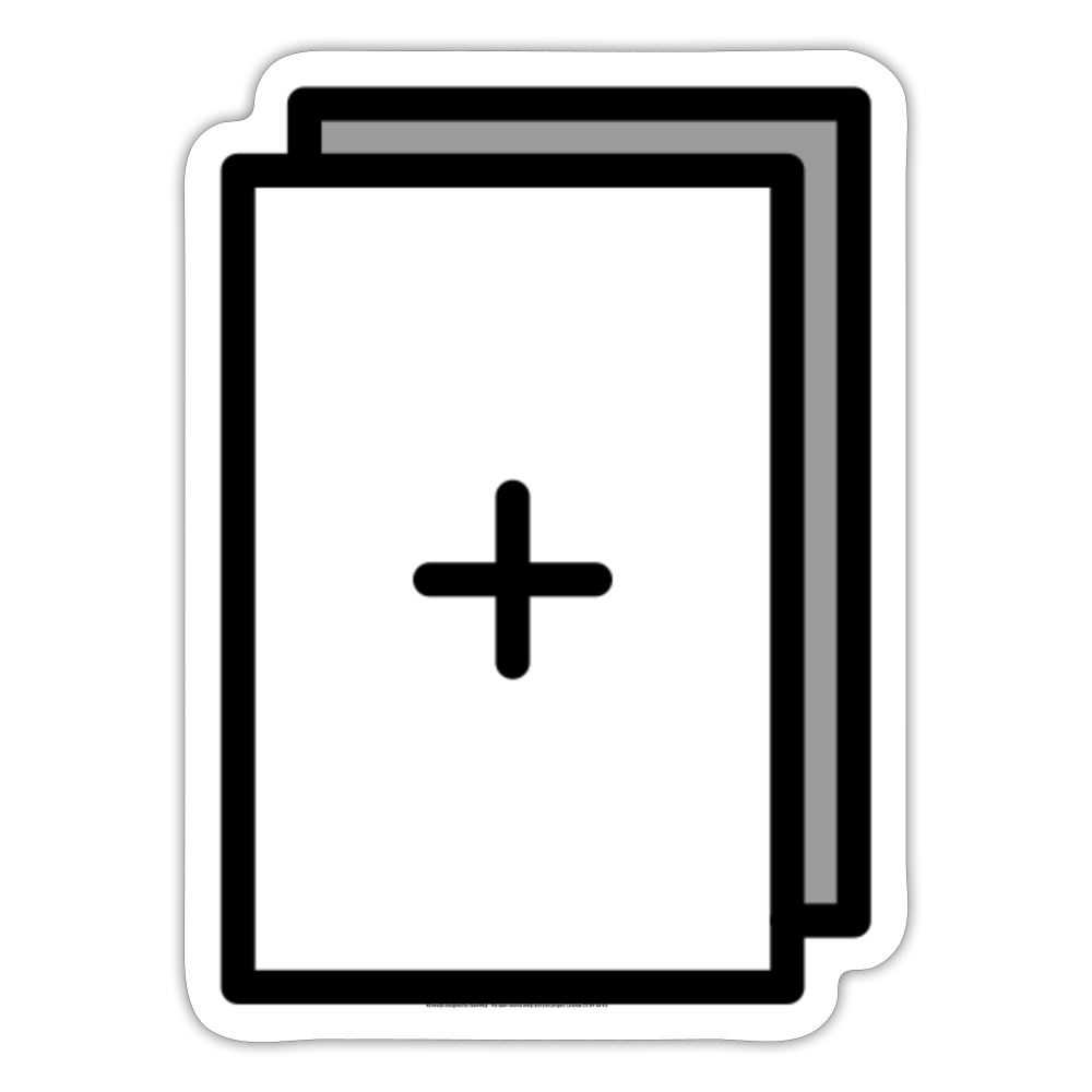 Copy Moji Sticker - Emoji.Express - white matte