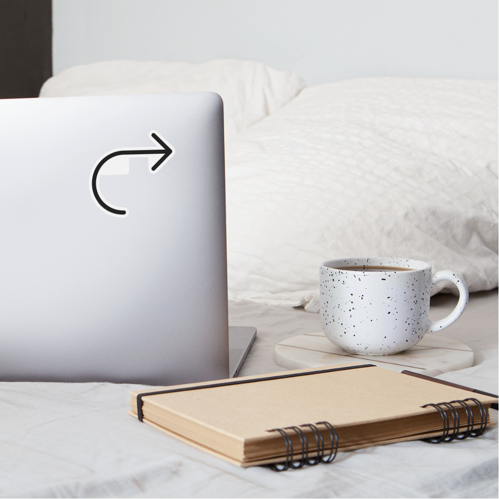 Forward Moji Sticker - Emoji.Express - white matte