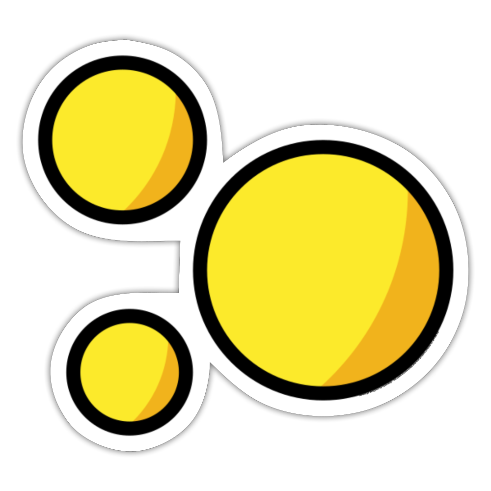 Intricate Moji Sticker - Emoji.Express - white matte