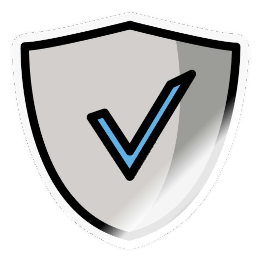 Safety Moji Sticker - Emoji.Express - transparent glossy