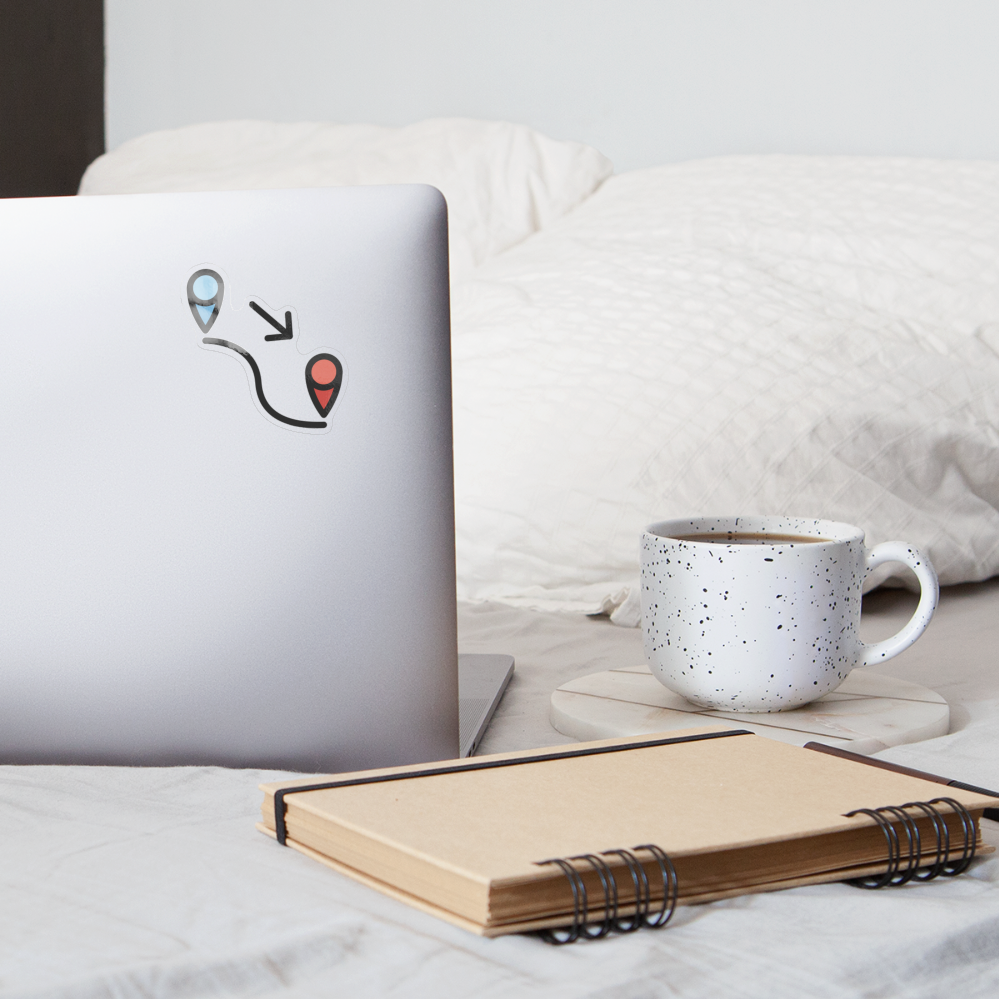 Locomotion Moji Sticker - Emoji.Express - transparent glossy