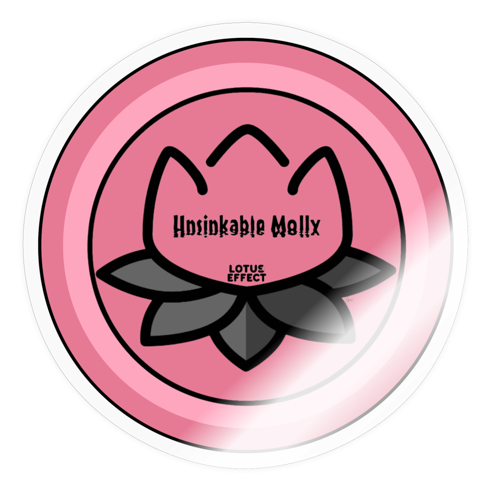 Emoji Expression: The Lotus Effect - Unsinkable Molly Tattoo (color) Moji Sticker - Emoji.Express - transparent glossy