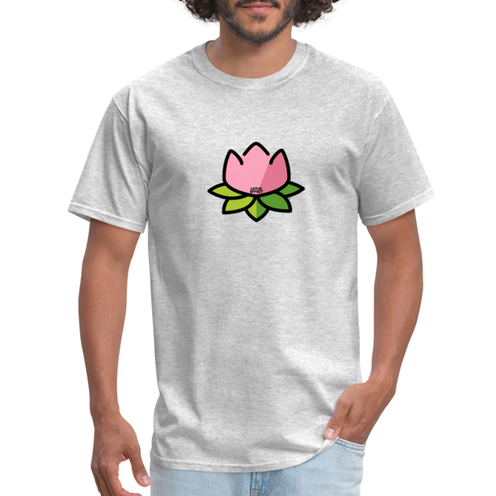 Customizable Emoji Expression: The Lotus Effect Moji Unisex Classic T-Shirt - Emoji.Express - heather gray
