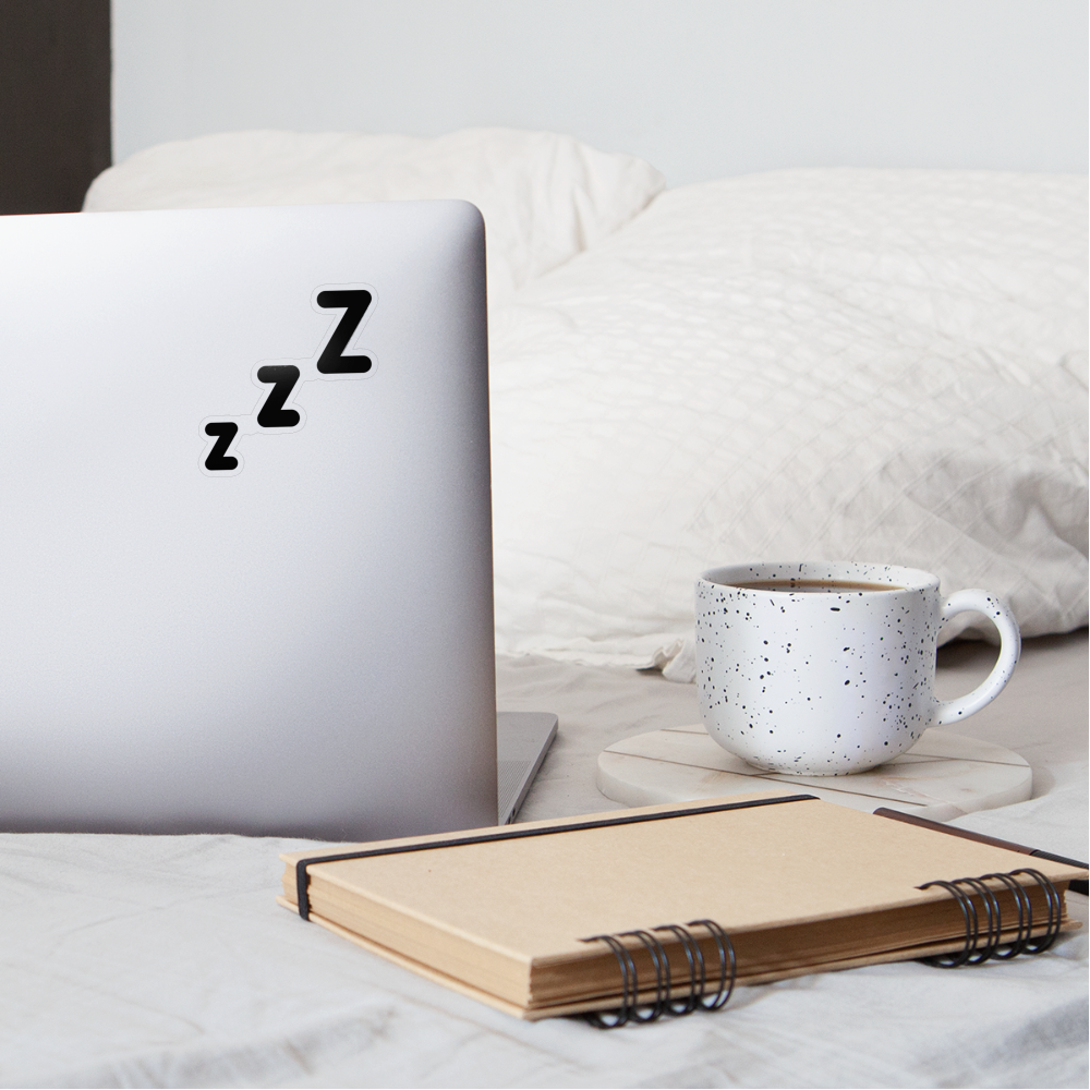 Z Z Z Moji Sticker - Emoji.Express - transparent glossy