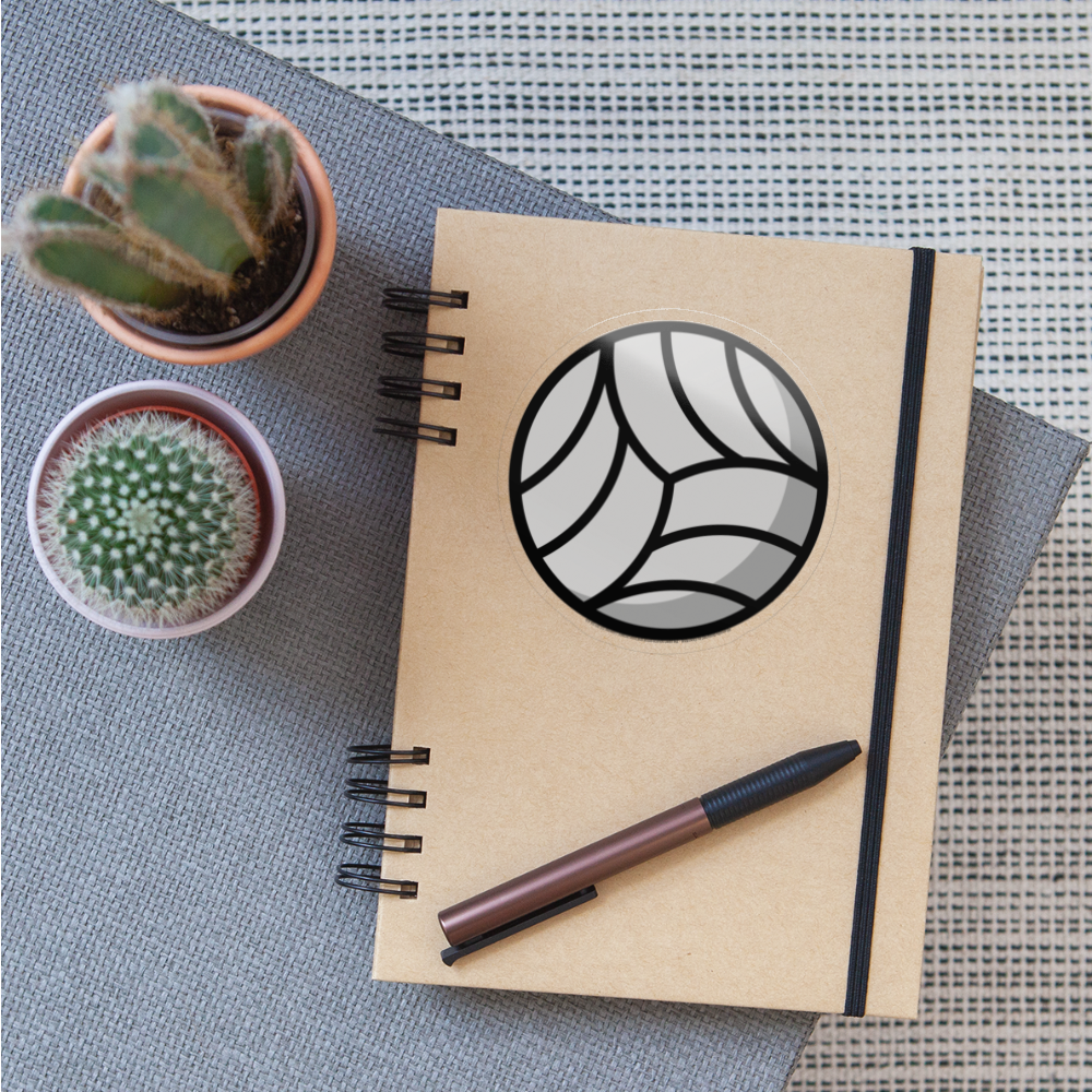 Soccer Ball Moji Sticker - Emoji.Express - transparent glossy