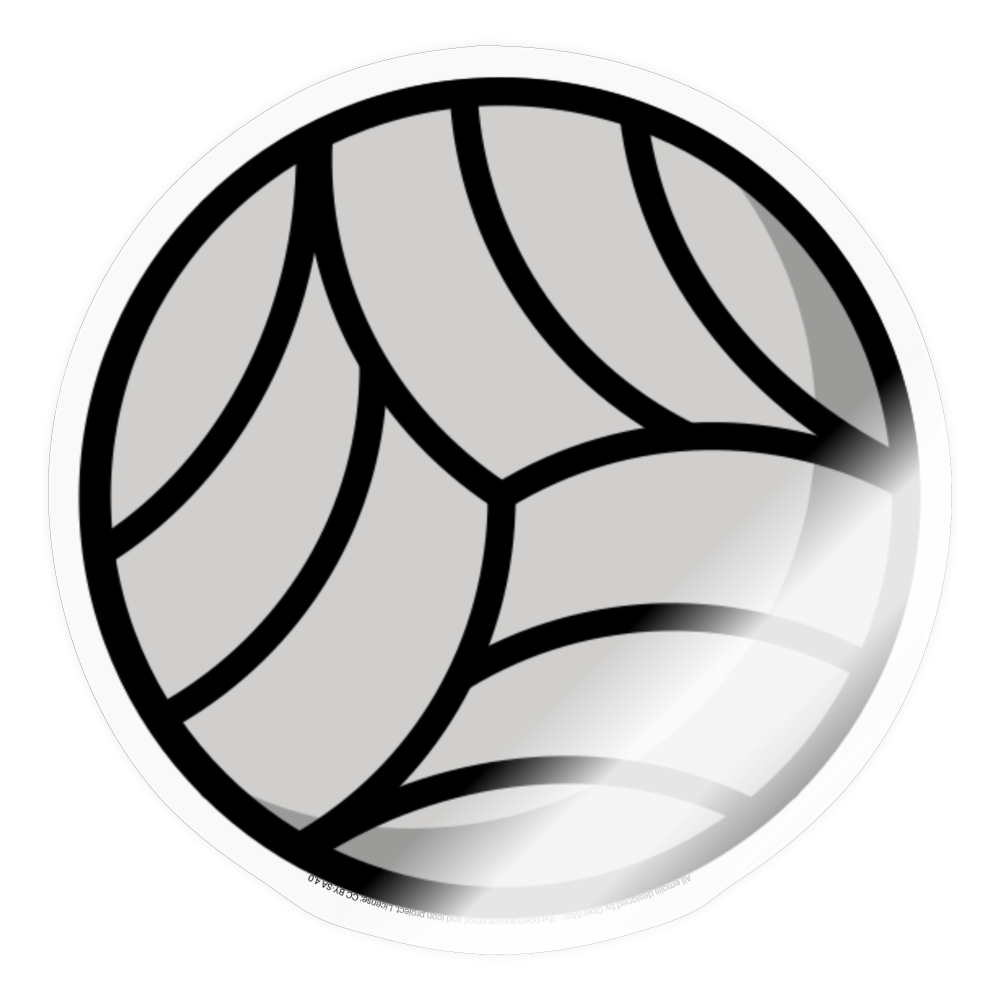 Soccer Ball Moji Sticker - Emoji.Express - transparent glossy