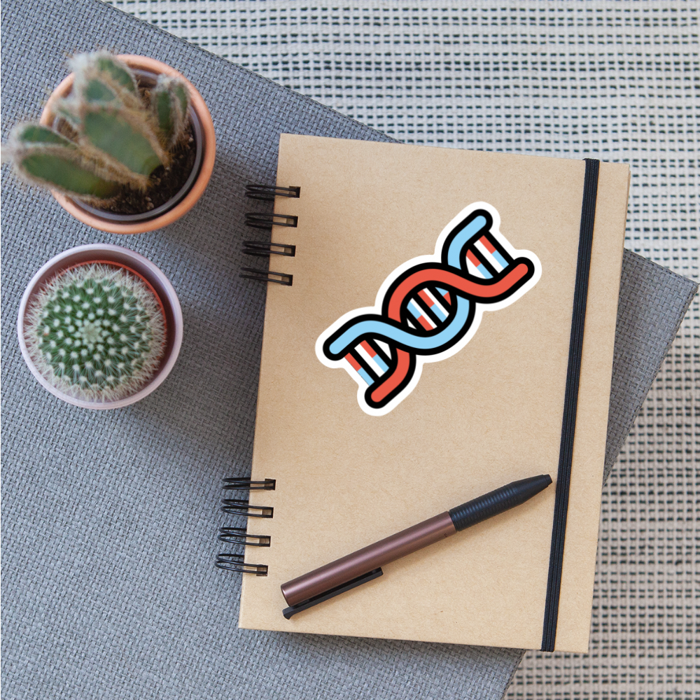 DNA Moji Sticker - Emoji.Express - white matte