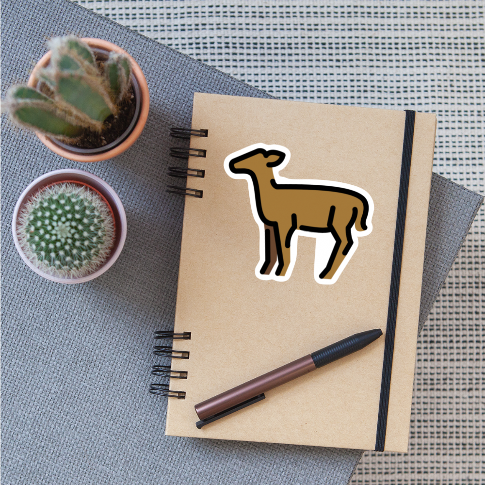 Doe Moji Sticker - Emoji.Express - white matte