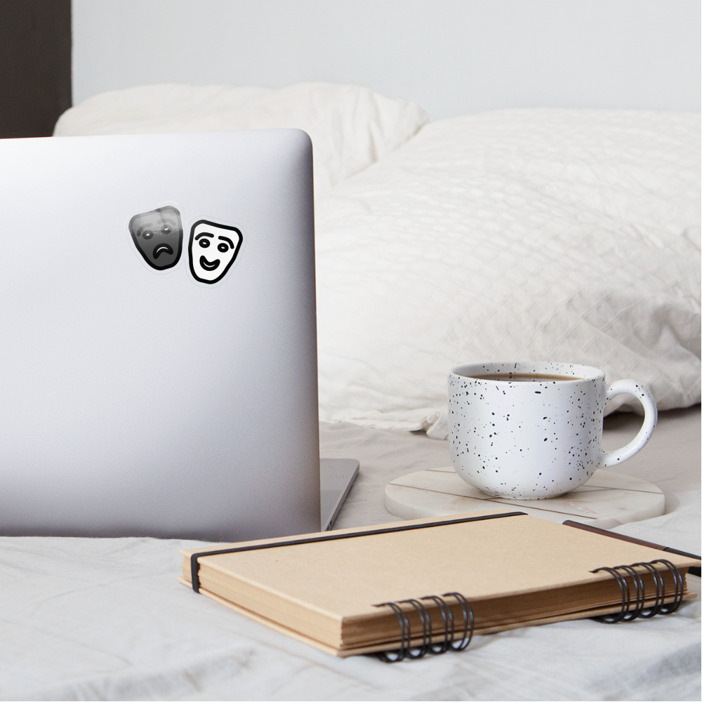 Performing Arts Moji Sticker - Emoji.Express - transparent glossy