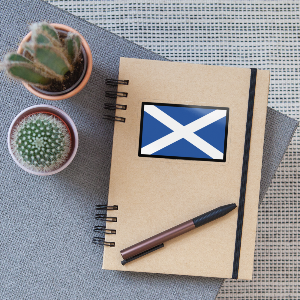 Flag: Scotland Moji Sticker - Emoji.Express - transparent glossy