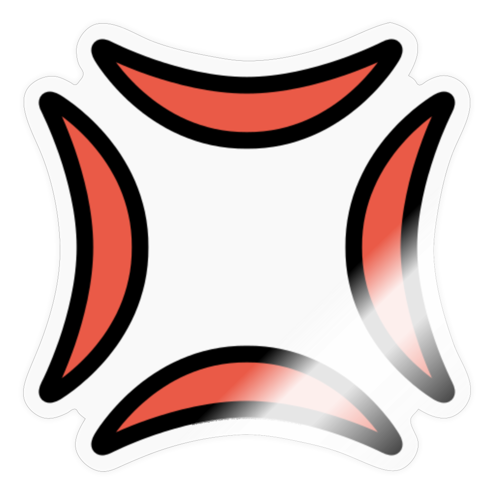 Anger Symbol Moji Sticker - Emoji.Express - transparent glossy