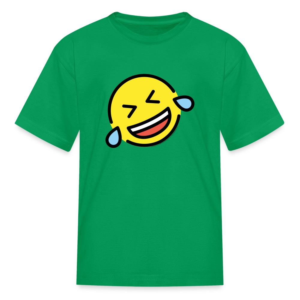 ROFL Moji Kids' T-Shirt - Emoji.Express - kelly green