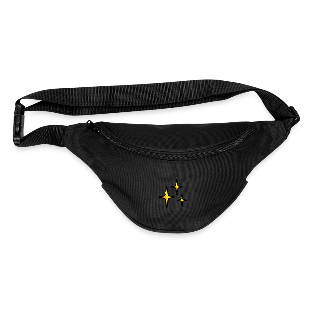 Sparkles Moji Fanny Pack - Emoji.Express - black