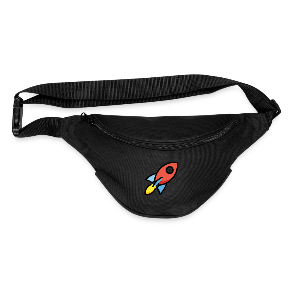 Rocket Moji Fanny Pack - Emoji.Express - black