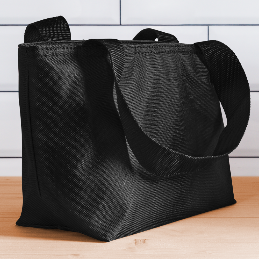 Texas Flag Moji Lunch Bag - Emoji.Express - black