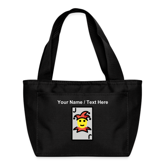 Joker Moji Lunch Bag - Emoji.Express - black