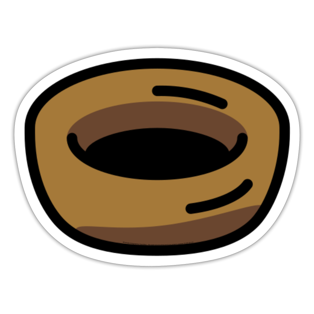 Empty Nest Moji Sticker - Emoji.Express - white matte