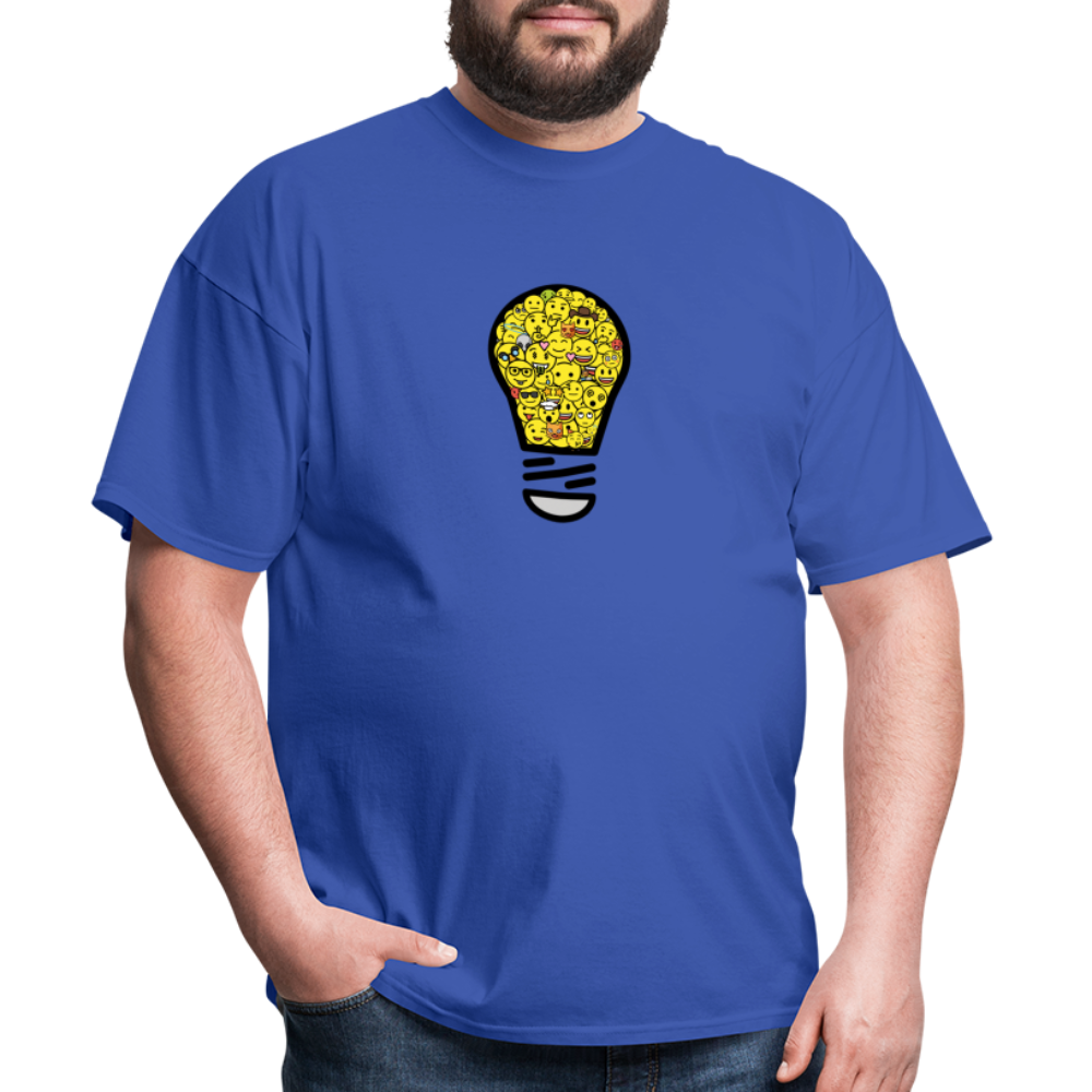 Crowdsourced Moji Unisex Classic T-Shirt - Emoji.Express - royal blue