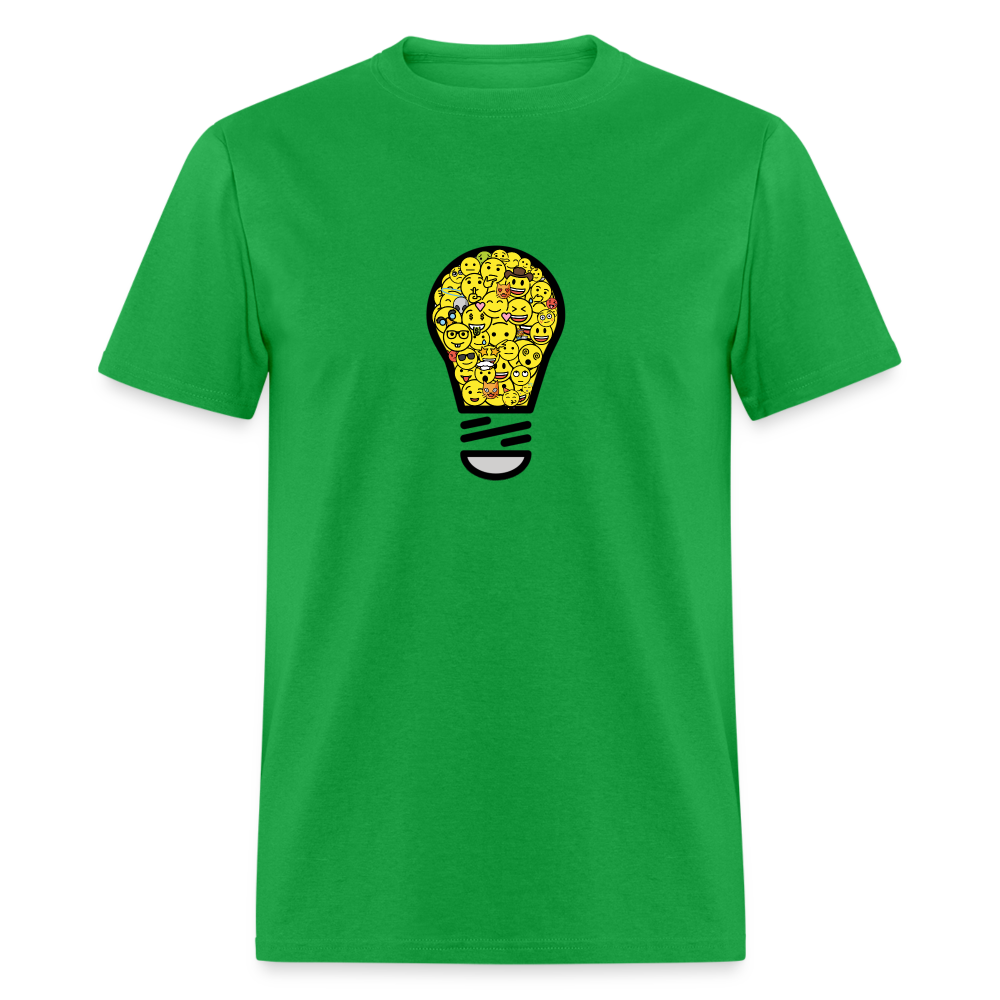 Crowdsourced Moji Unisex Classic T-Shirt - Emoji.Express - bright green