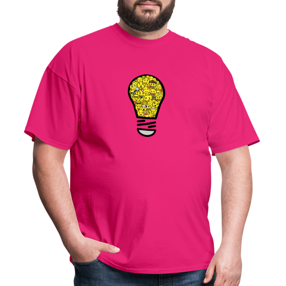 Crowdsourced Moji Unisex Classic T-Shirt - Emoji.Express - fuchsia
