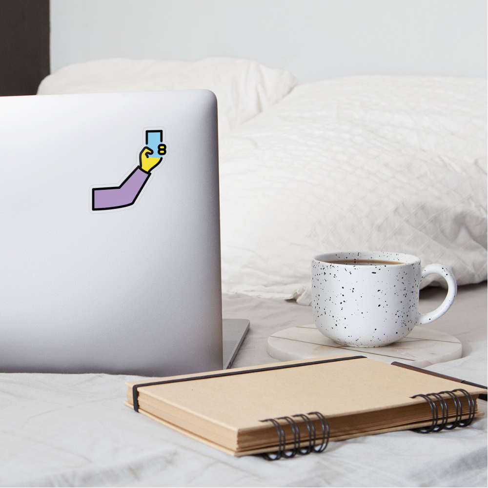Selfie Moji Sticker - Emoji.Express - transparent glossy