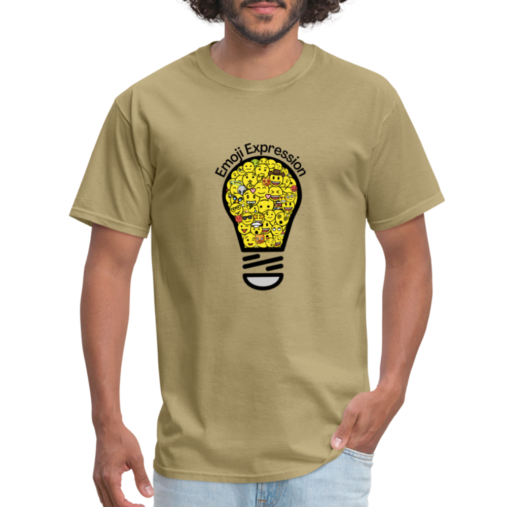 Crowdsourced Emoji Expression Moji Unisex Classic T-Shirt - Emoji.Express - khaki