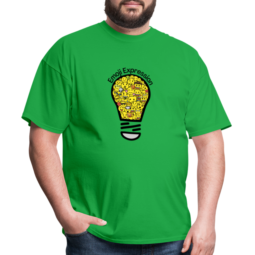Crowdsourced Emoji Expression Moji Unisex Classic T-Shirt - Emoji.Express - bright green