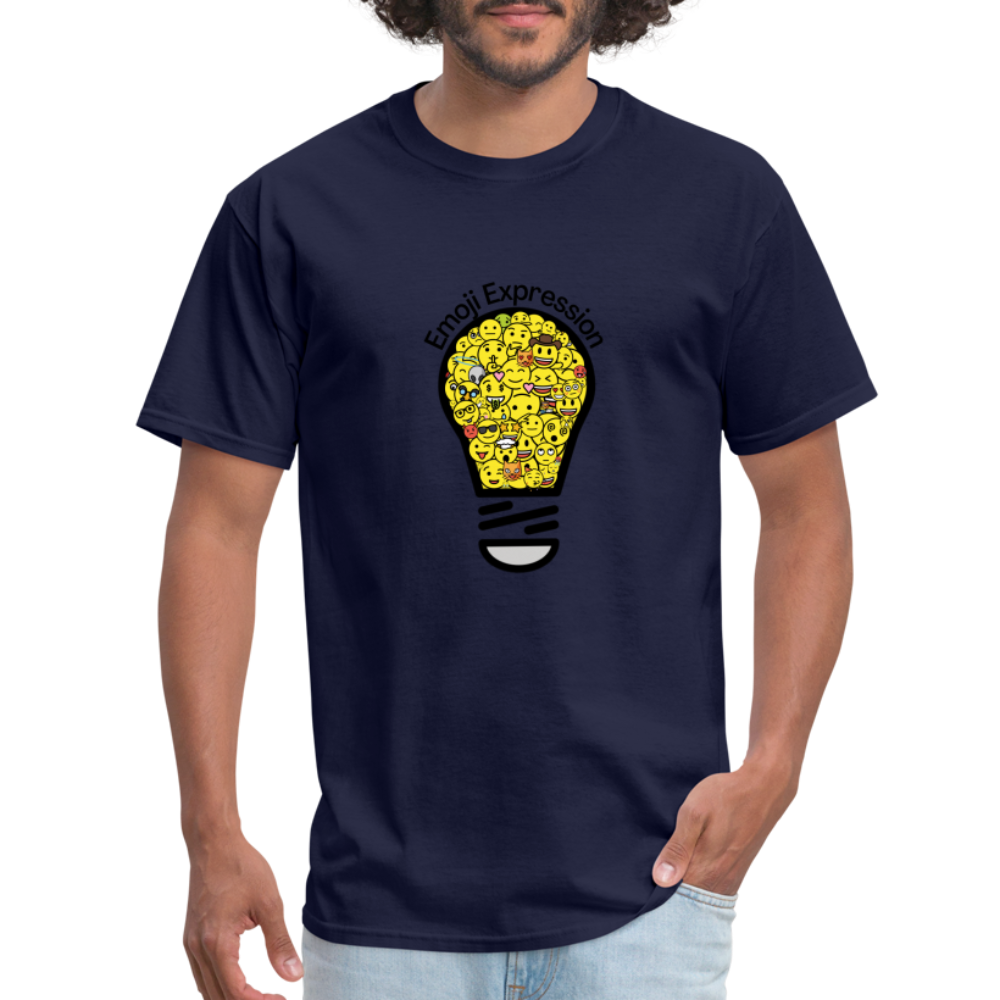 Crowdsourced Emoji Expression Moji Unisex Classic T-Shirt - Emoji.Express - navy