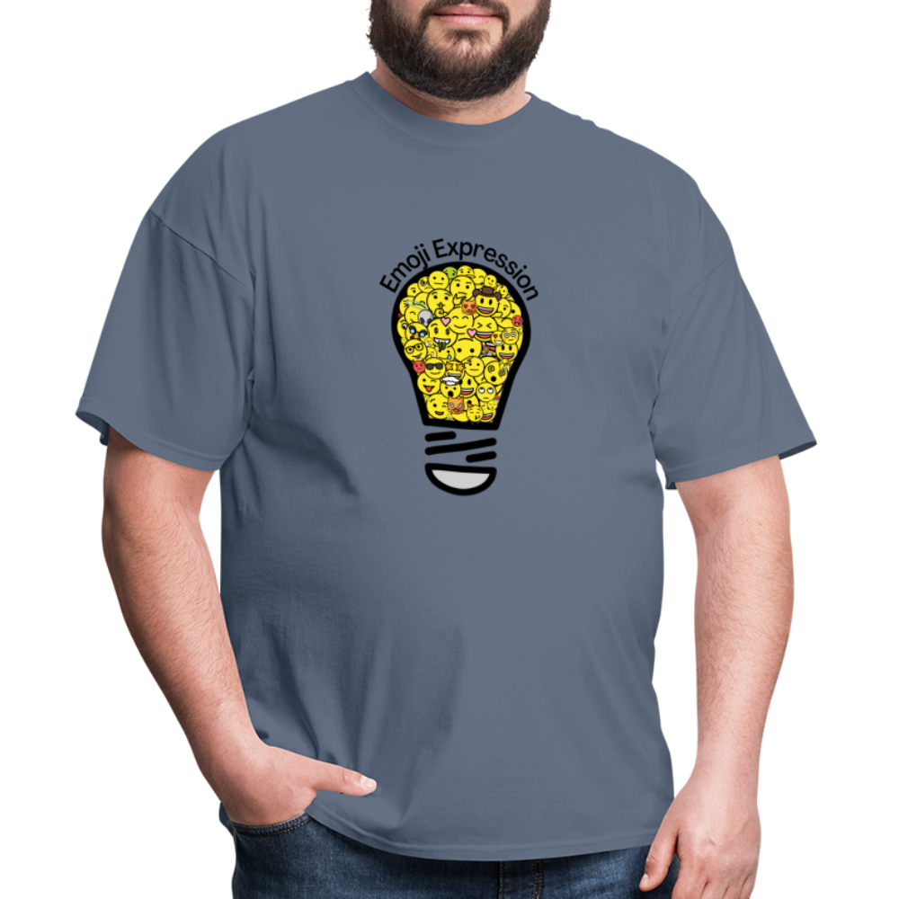 Crowdsourced Emoji Expression Moji Unisex Classic T-Shirt - Emoji.Express - denim