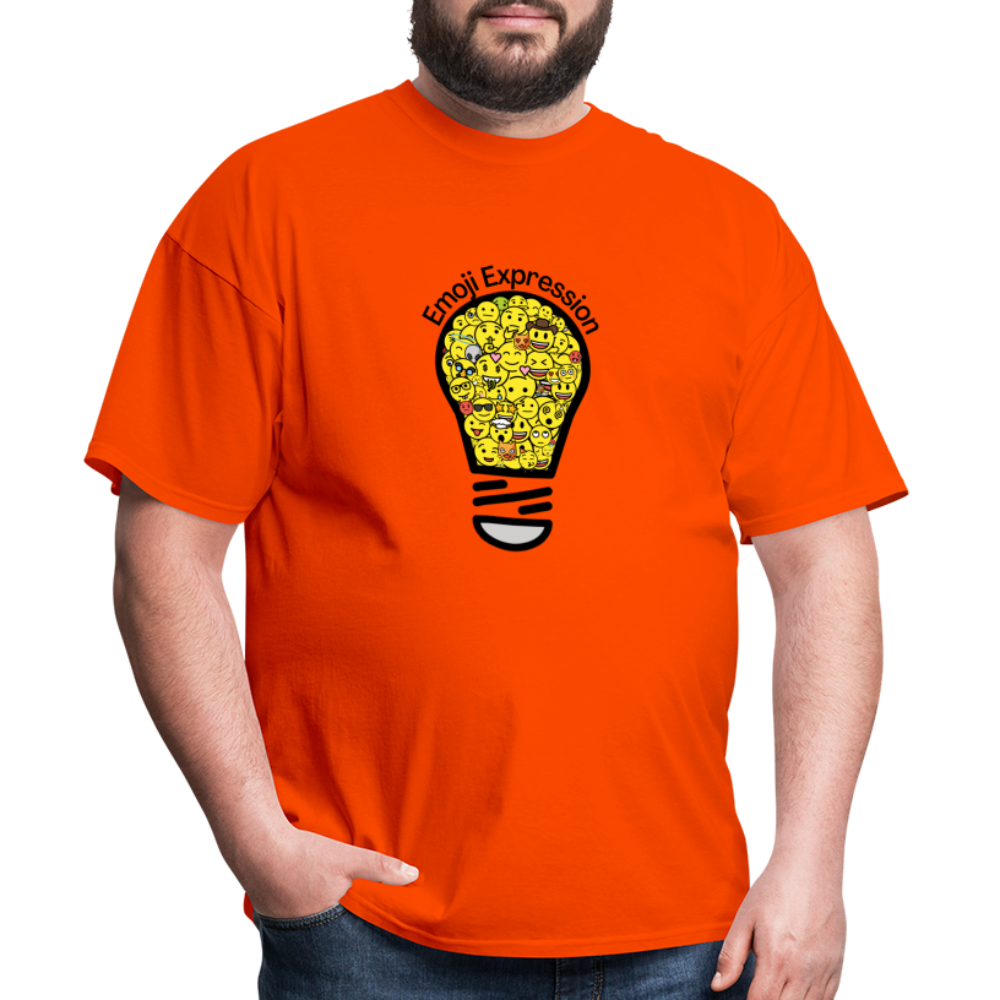 Crowdsourced Emoji Expression Moji Unisex Classic T-Shirt - Emoji.Express - orange